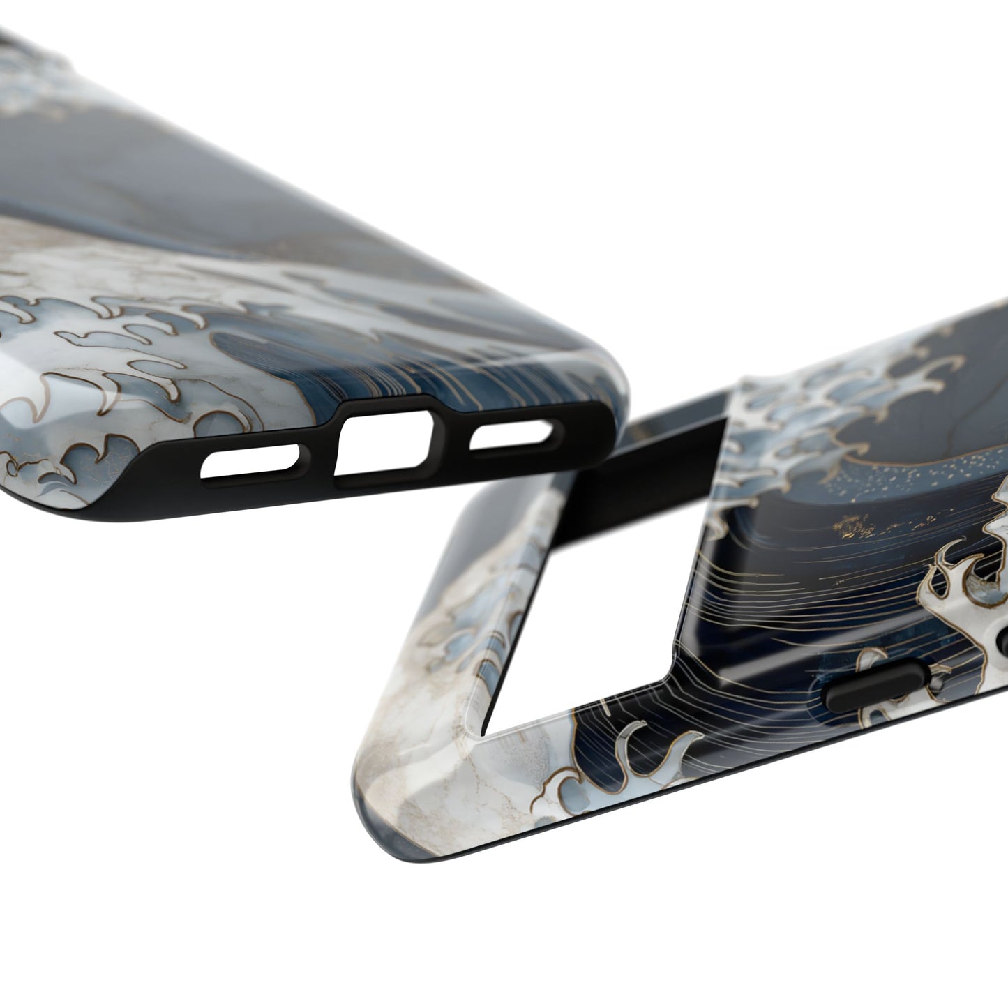 Golden Wave – Tough Glossy Google Pixel Case