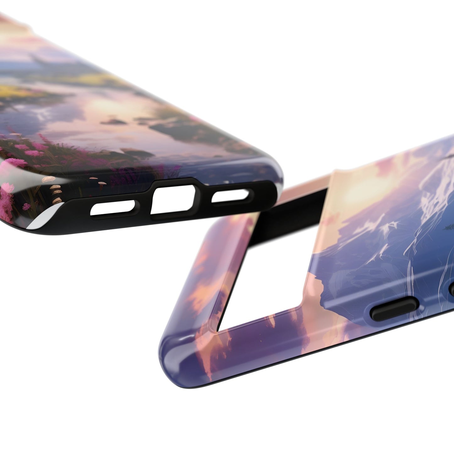 Alpine Dawn – Tough Glossy Google Pixel Case