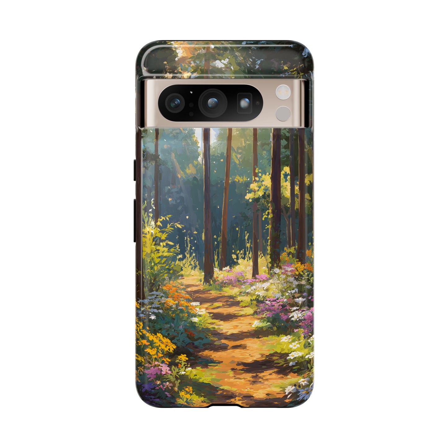 Enchanted Forest Path – Tough Glossy Google Pixel Case
