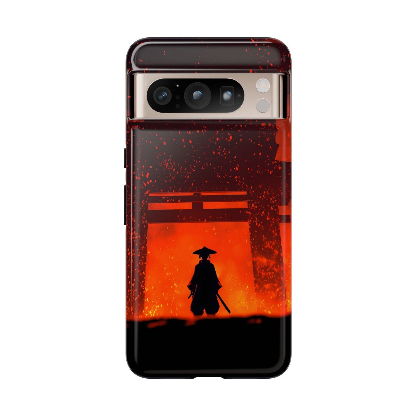 Inferno Gate – Tough Glossy Google Pixel Case
