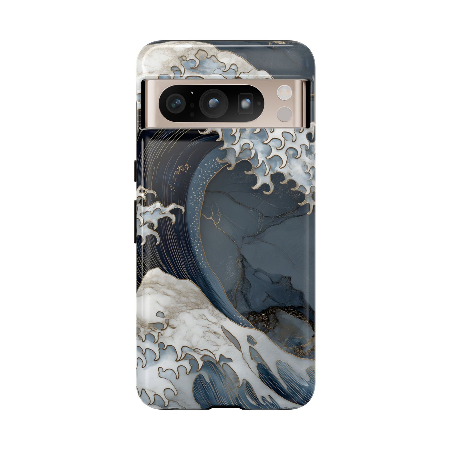 Golden Wave – Tough Glossy Google Pixel Case