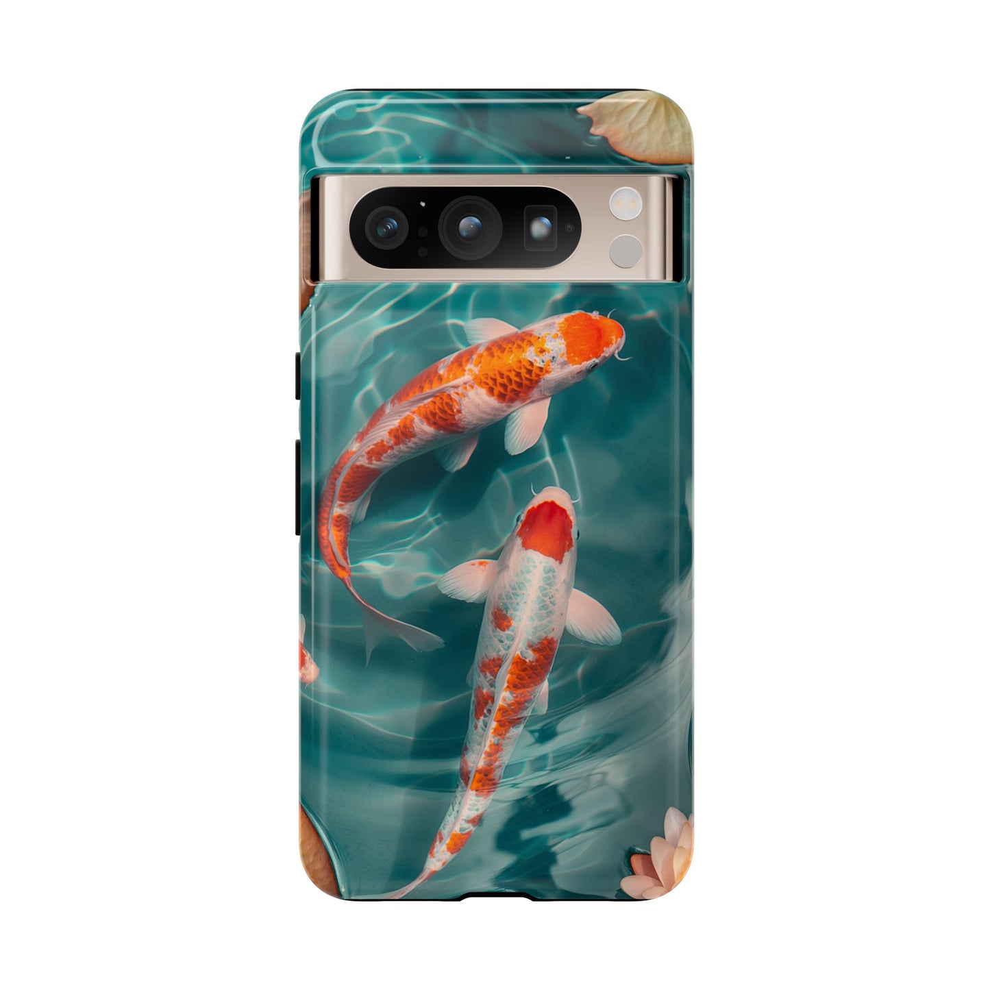 Tranquil Koi Pond – Tough Glossy Google Pixel Case