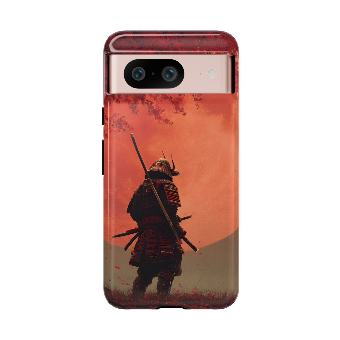 Blood Moon Warrior – Tough Glossy Google Pixel Case