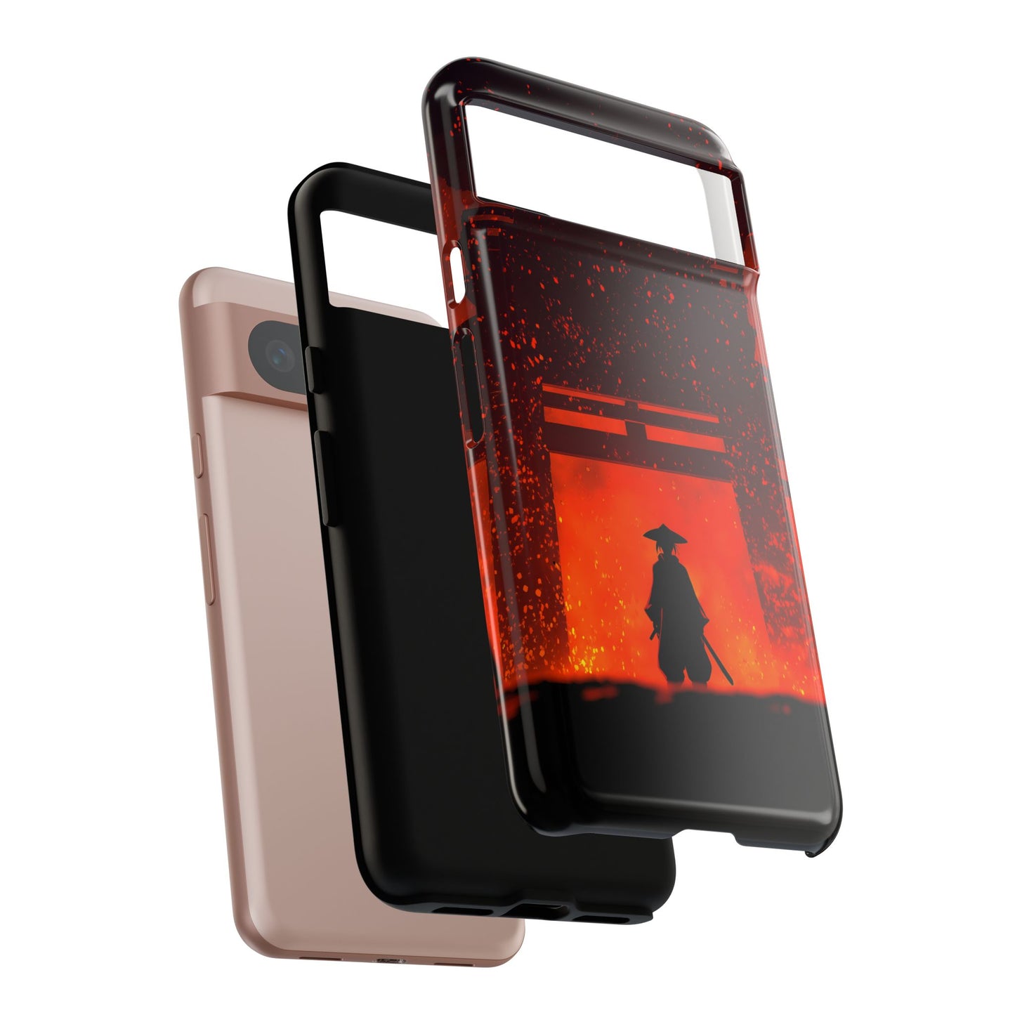 Inferno Gate – Tough Glossy Google Pixel Case