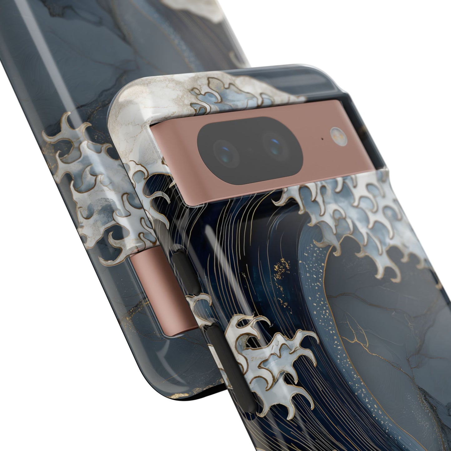 Golden Wave – Tough Glossy Google Pixel Case