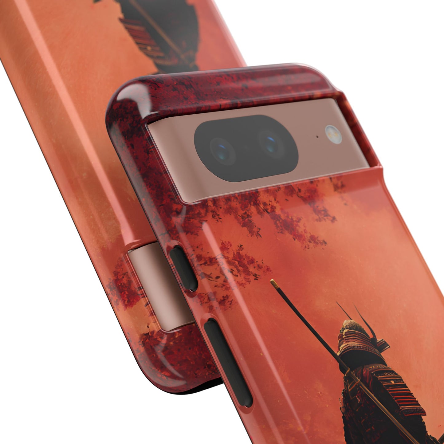 Blood Moon Warrior – Tough Glossy Google Pixel Case