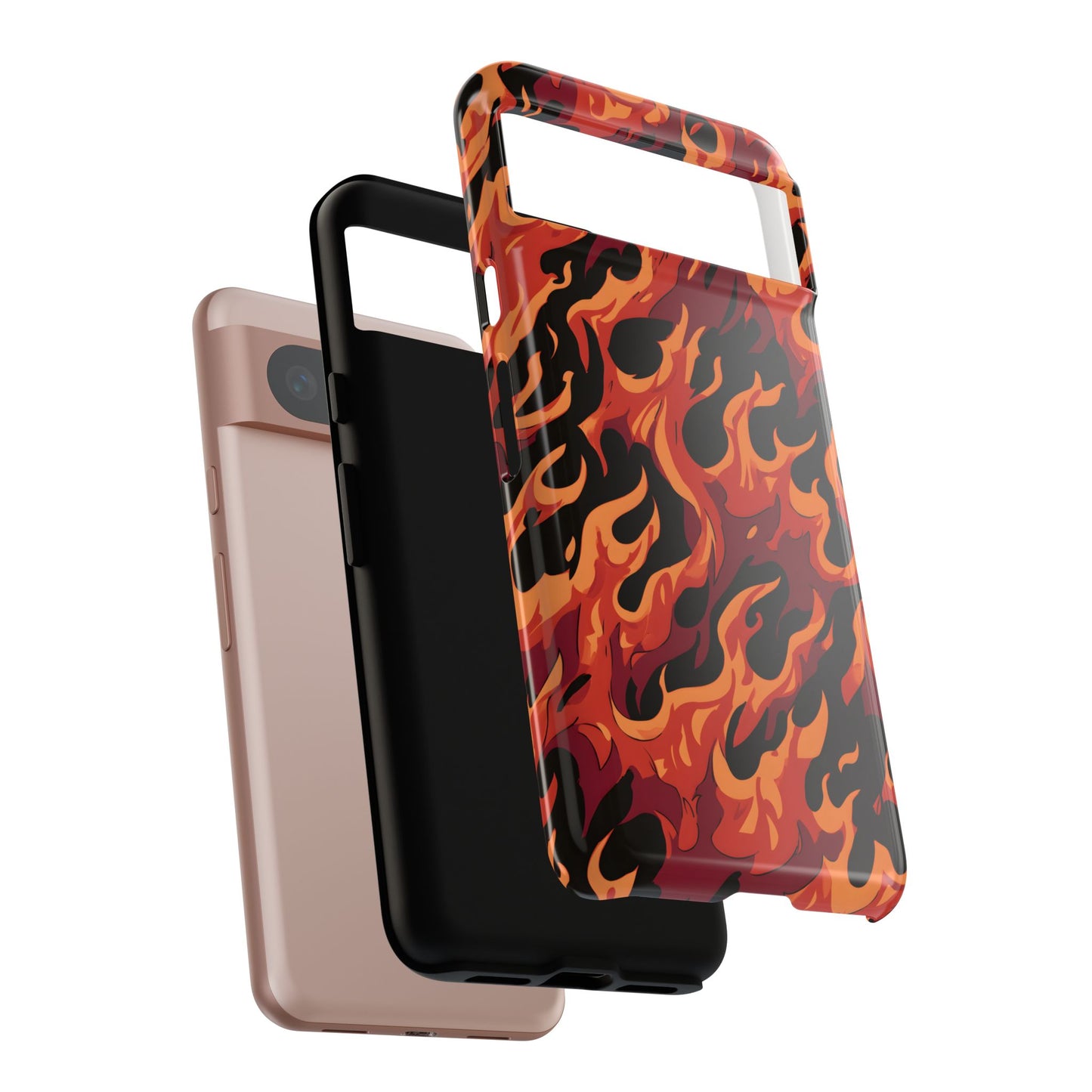 Inferno Blaze – Tough Glossy Google Pixel Case