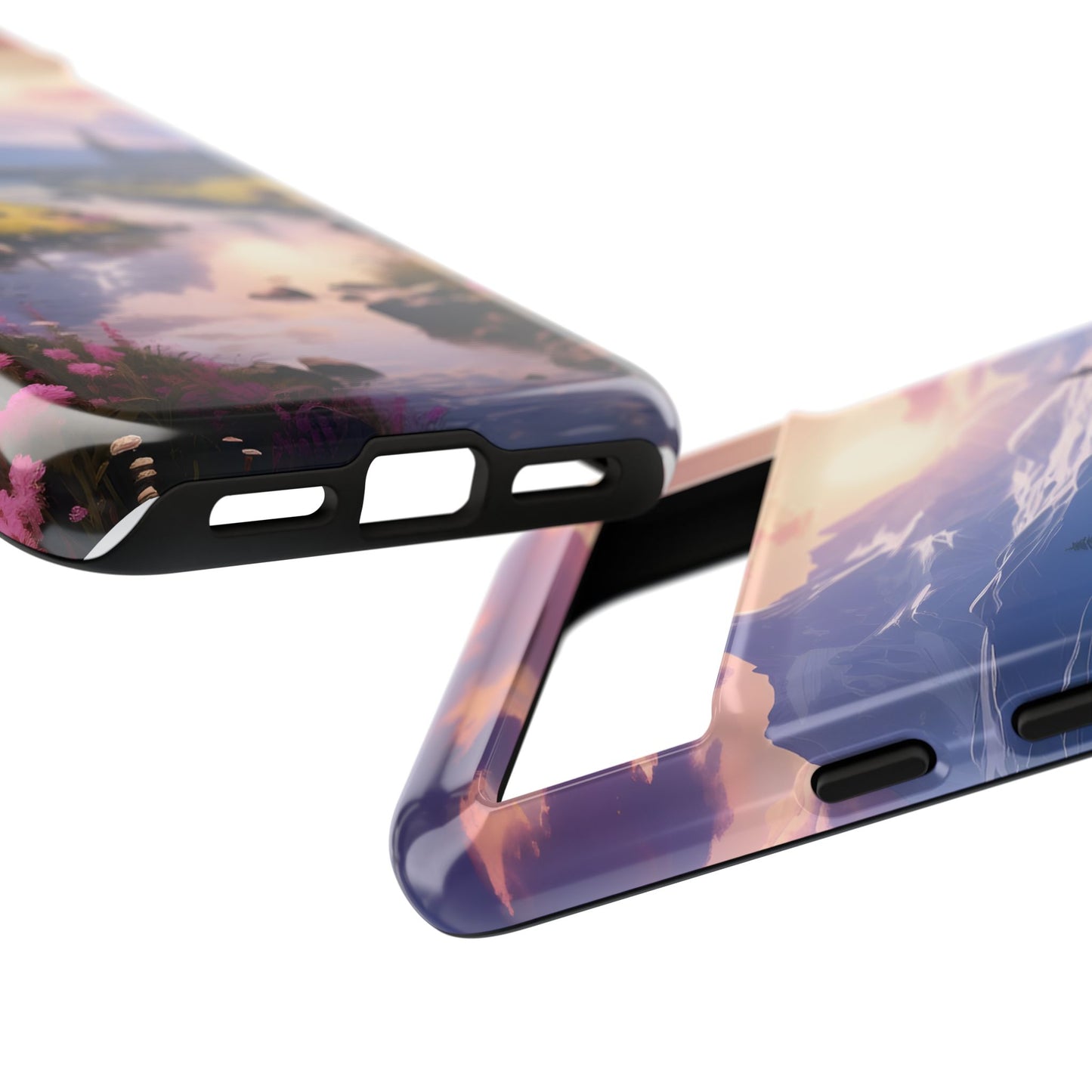 Alpine Dawn – Tough Glossy Google Pixel Case