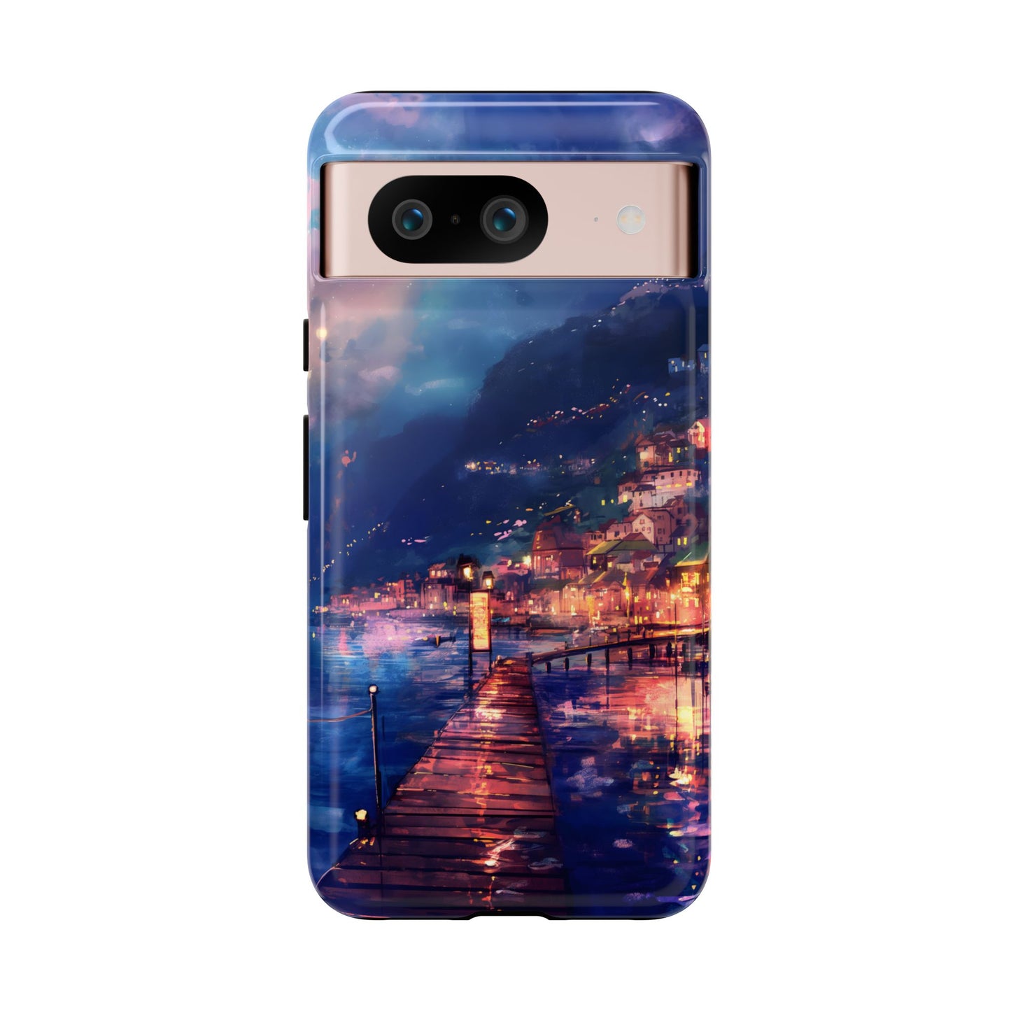 Twilight Harbor – Tough Glossy Google Pixel Case