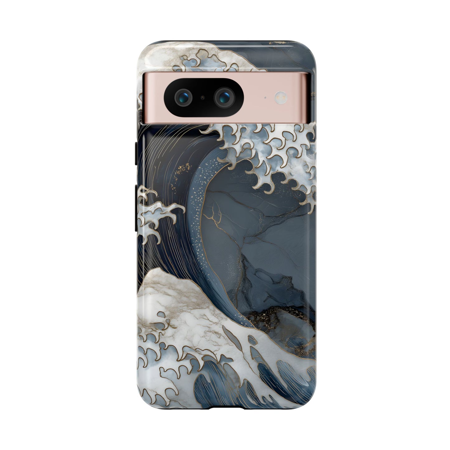 Golden Wave – Tough Glossy Google Pixel Case