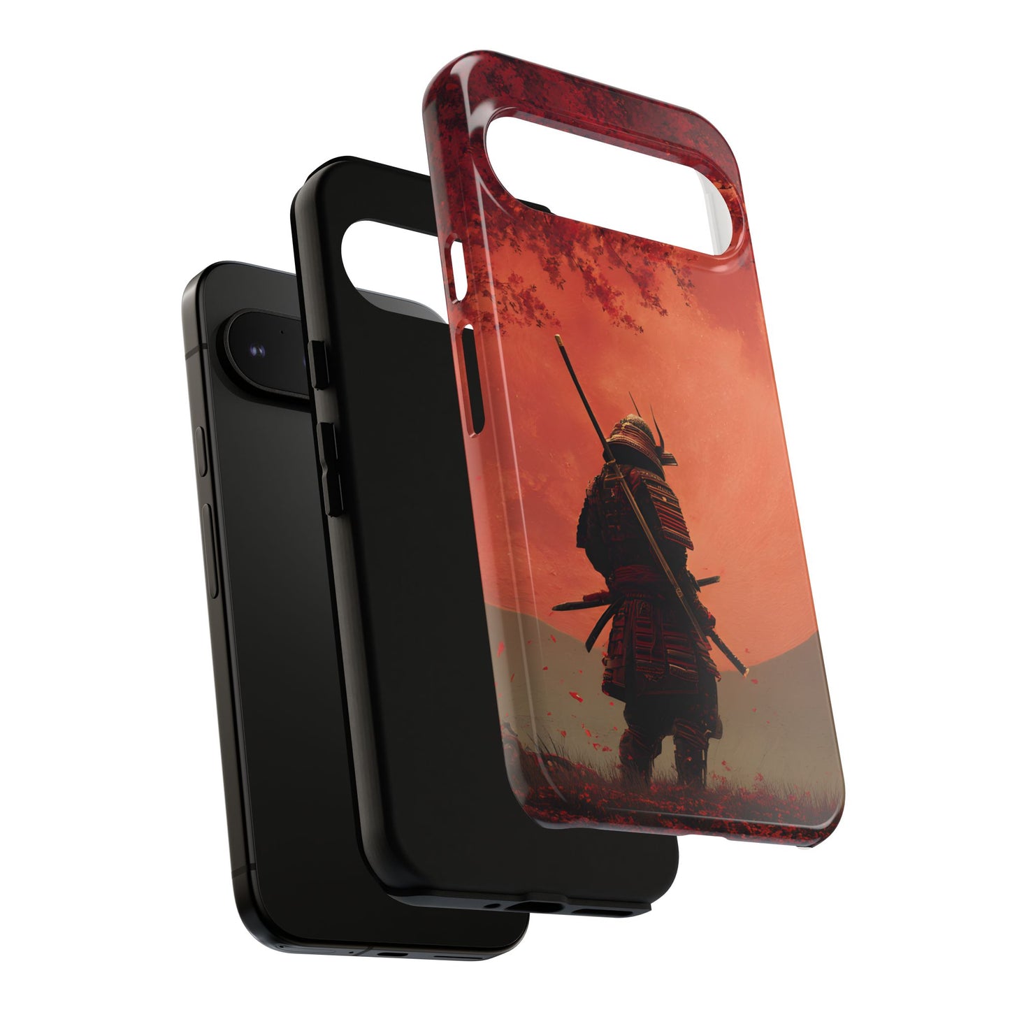 Blood Moon Warrior – Tough Glossy Google Pixel Case