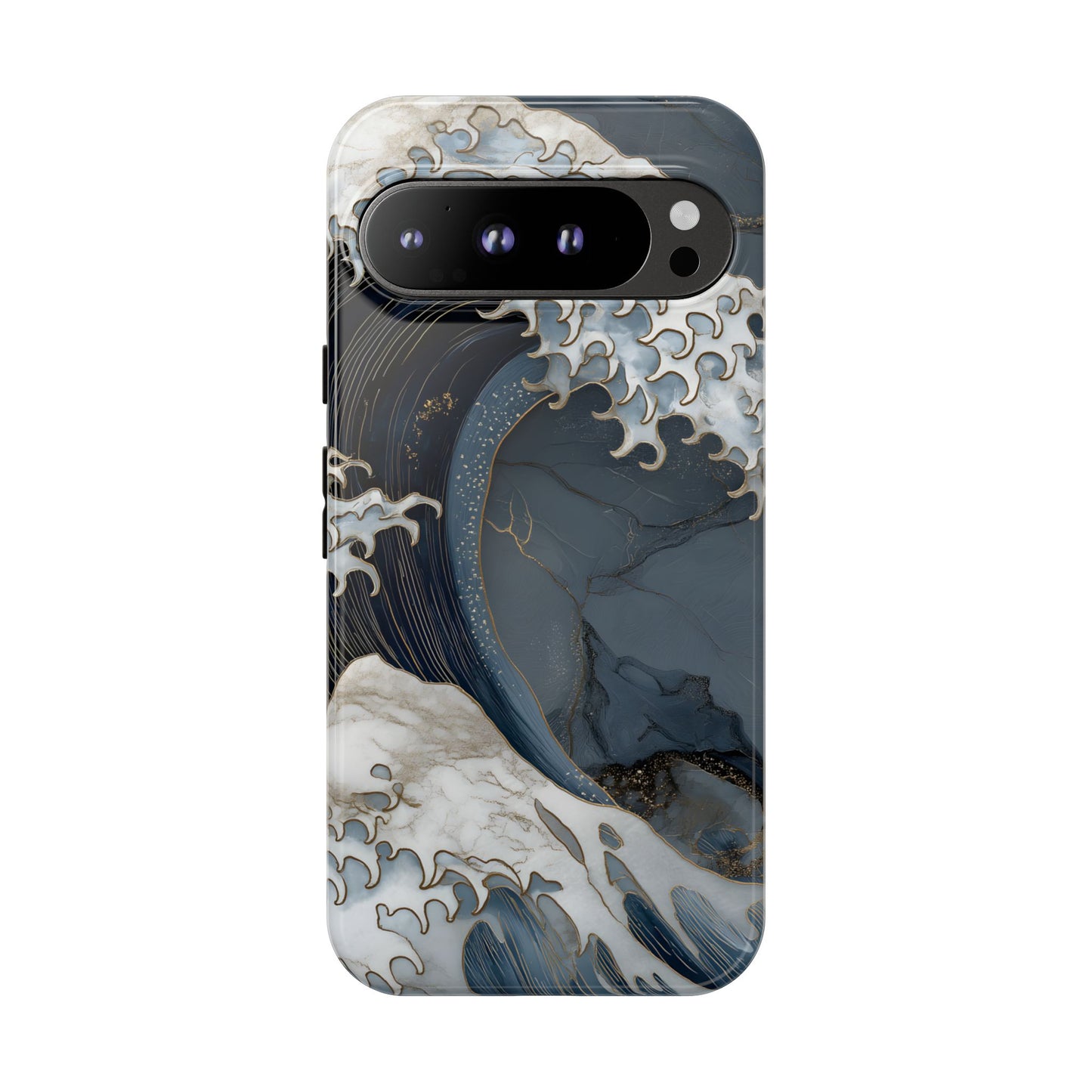 Golden Wave – Tough Glossy Google Pixel Case