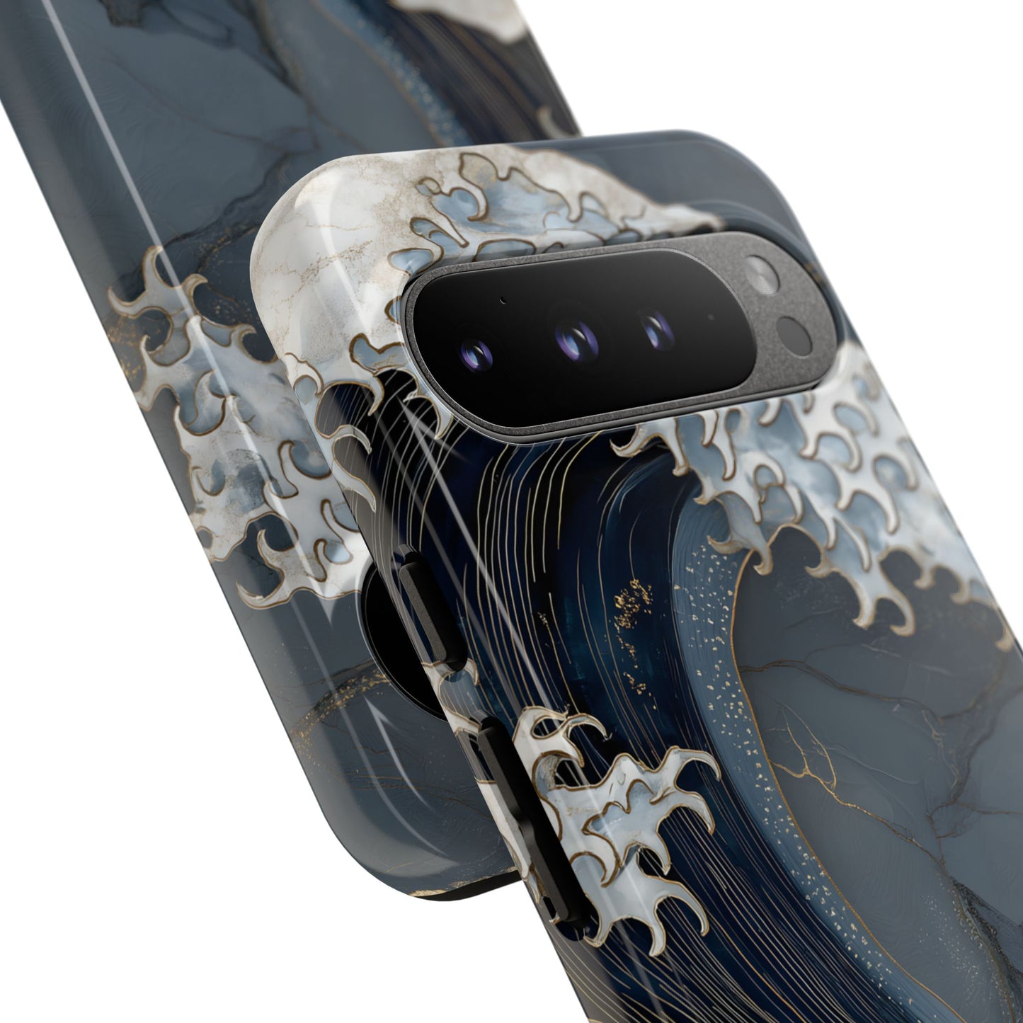 Golden Wave – Tough Glossy Google Pixel Case