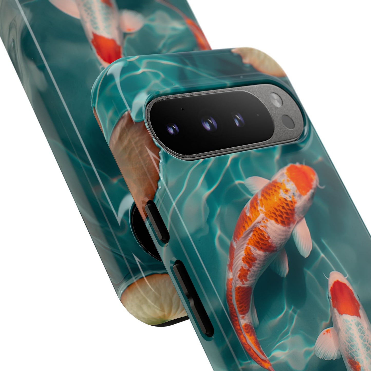 Tranquil Koi Pond – Tough Glossy Google Pixel Case