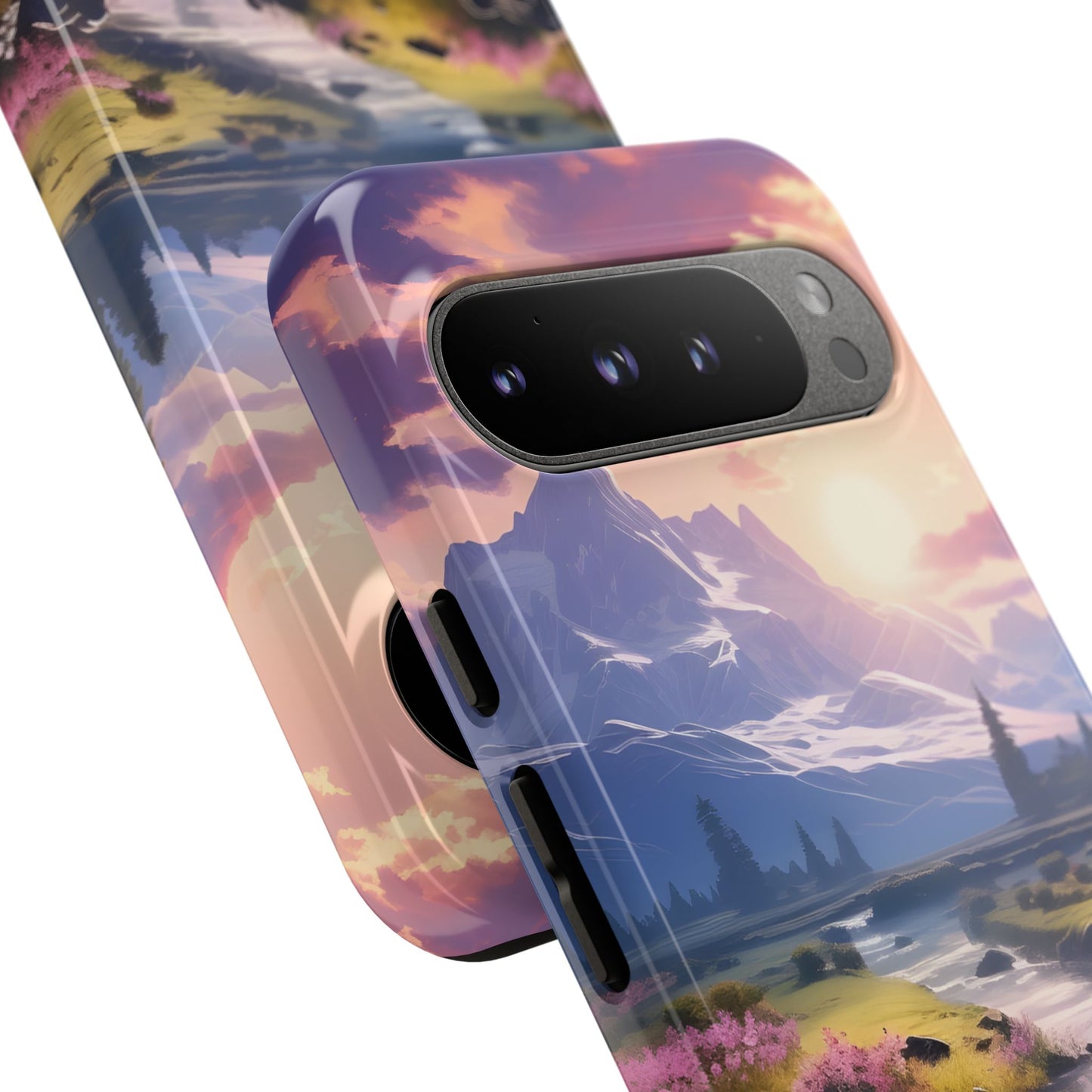 Alpine Dawn – Tough Glossy Google Pixel Case