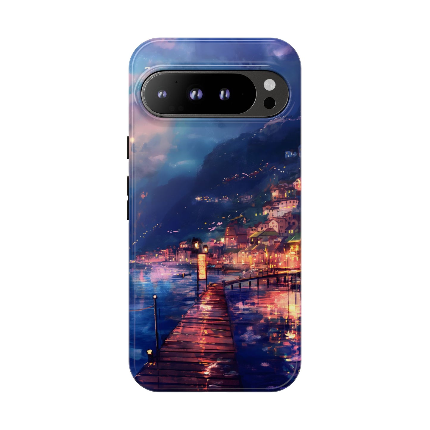 Twilight Harbor – Tough Glossy Google Pixel Case
