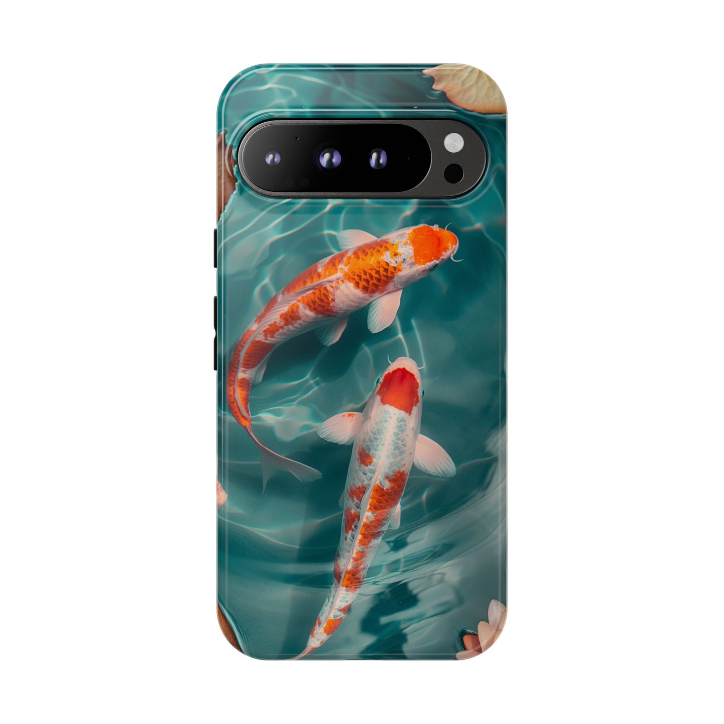 Tranquil Koi Pond – Tough Glossy Google Pixel Case
