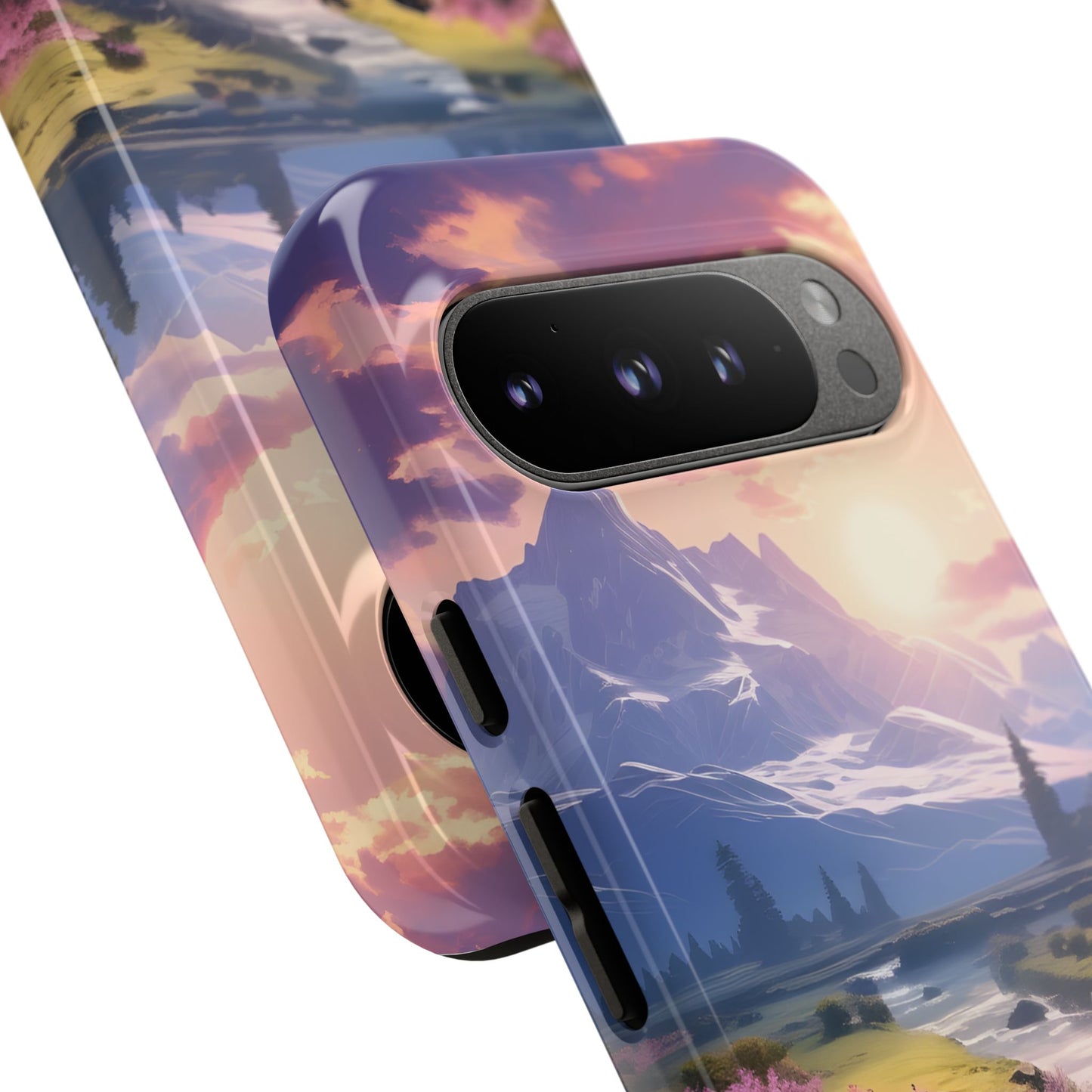 Alpine Dawn – Tough Glossy Google Pixel Case