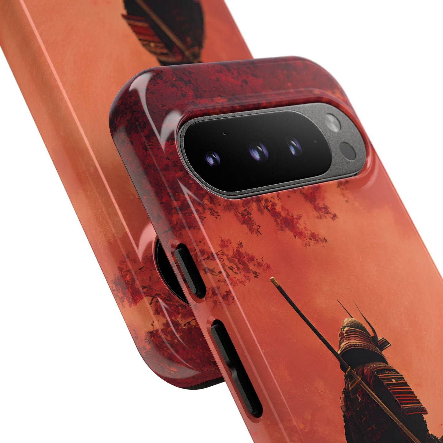 Blood Moon Warrior – Tough Glossy Google Pixel Case