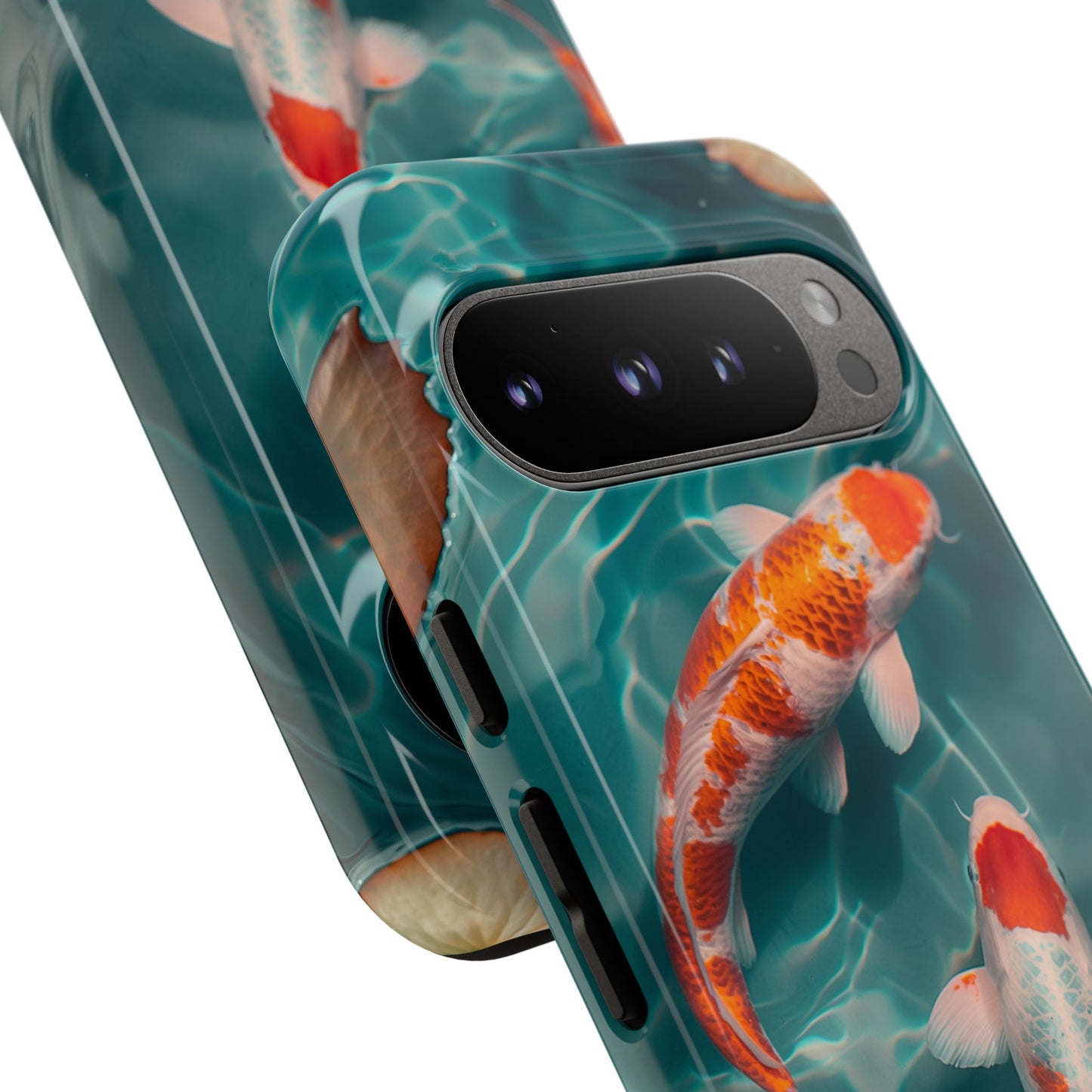 Tranquil Koi Pond – Tough Glossy Google Pixel Case