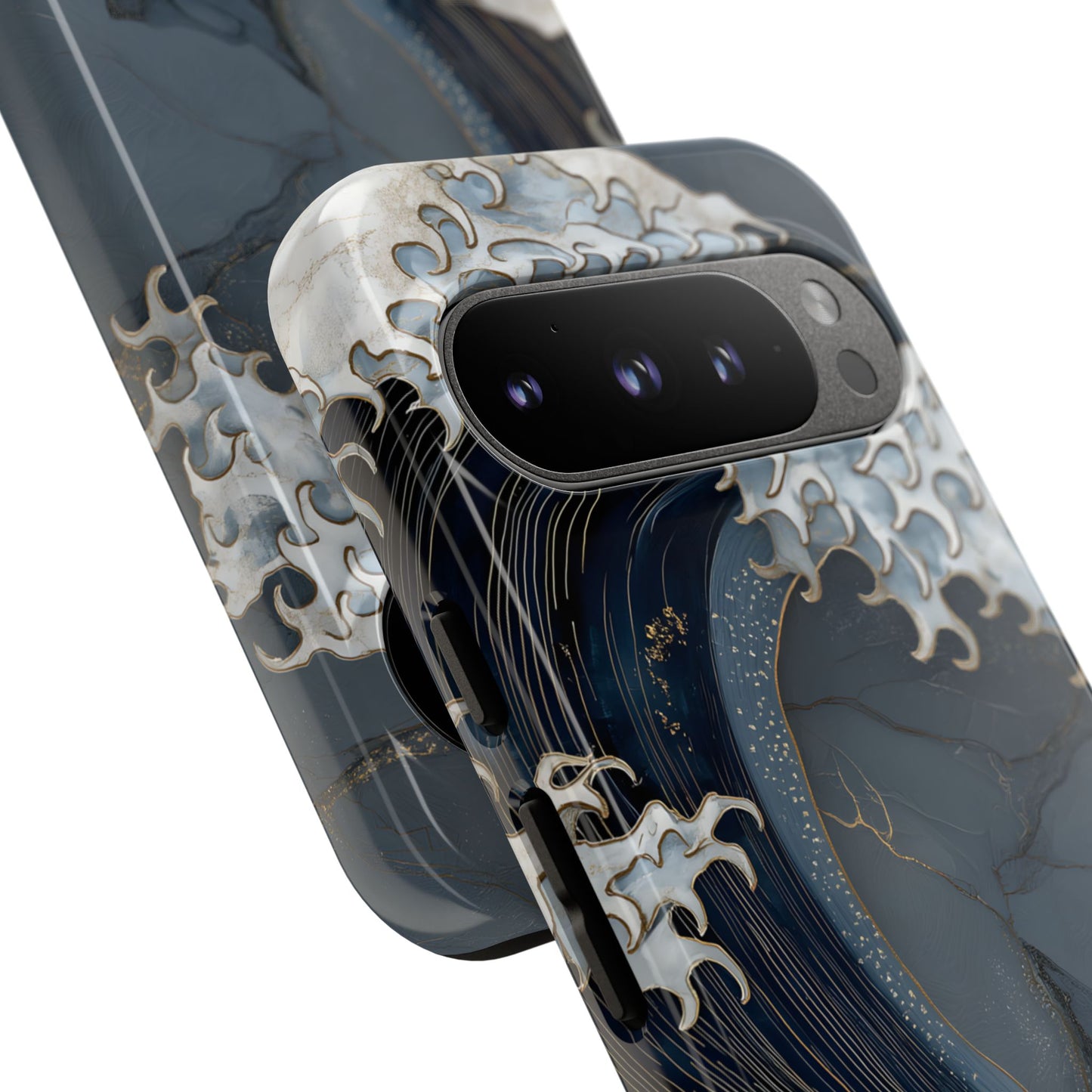 Golden Wave – Tough Glossy Google Pixel Case