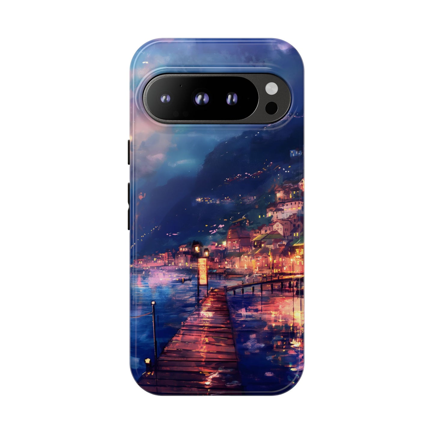 Twilight Harbor – Tough Glossy Google Pixel Case