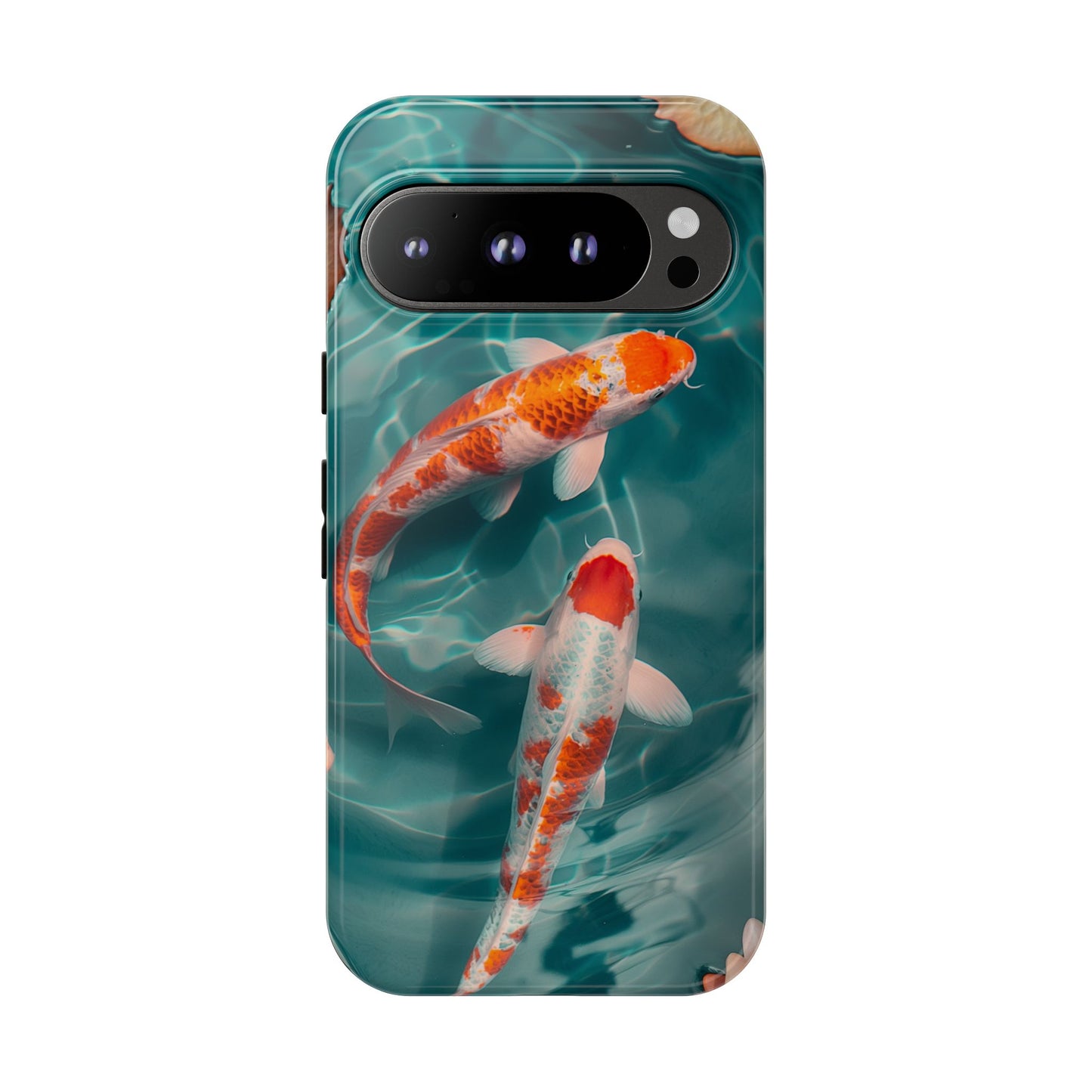 Tranquil Koi Pond – Tough Glossy Google Pixel Case