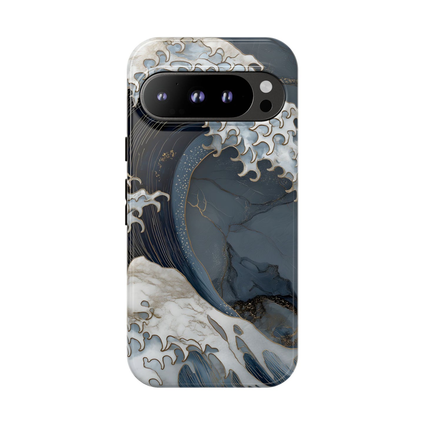 Golden Wave – Tough Glossy Google Pixel Case