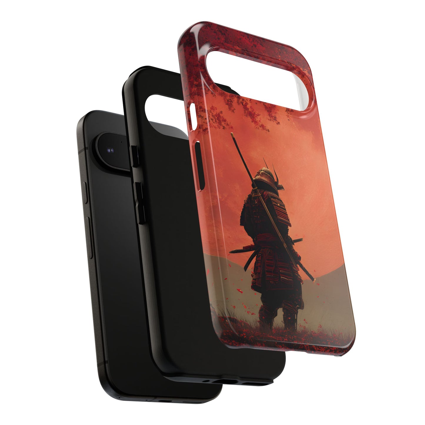 Blood Moon Warrior – Tough Glossy Google Pixel Case