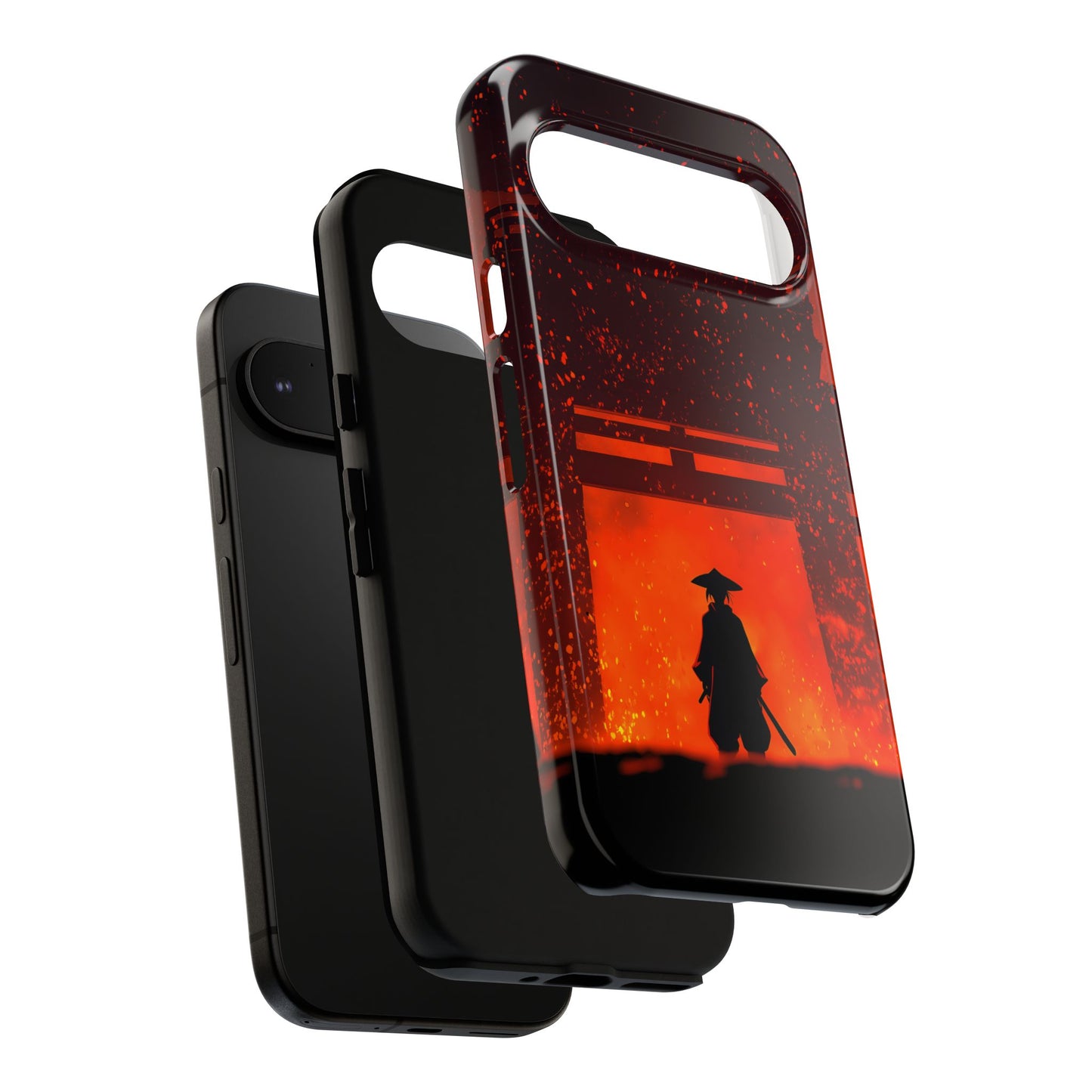 Inferno Gate – Tough Glossy Google Pixel Case