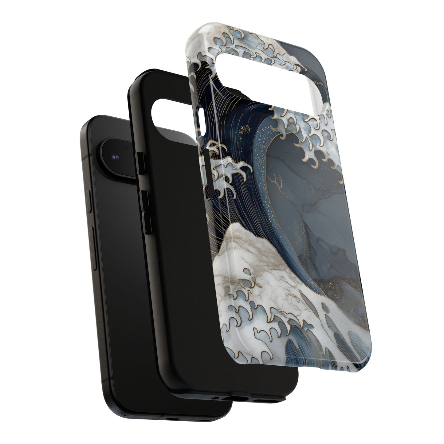 Golden Wave – Tough Glossy Google Pixel Case