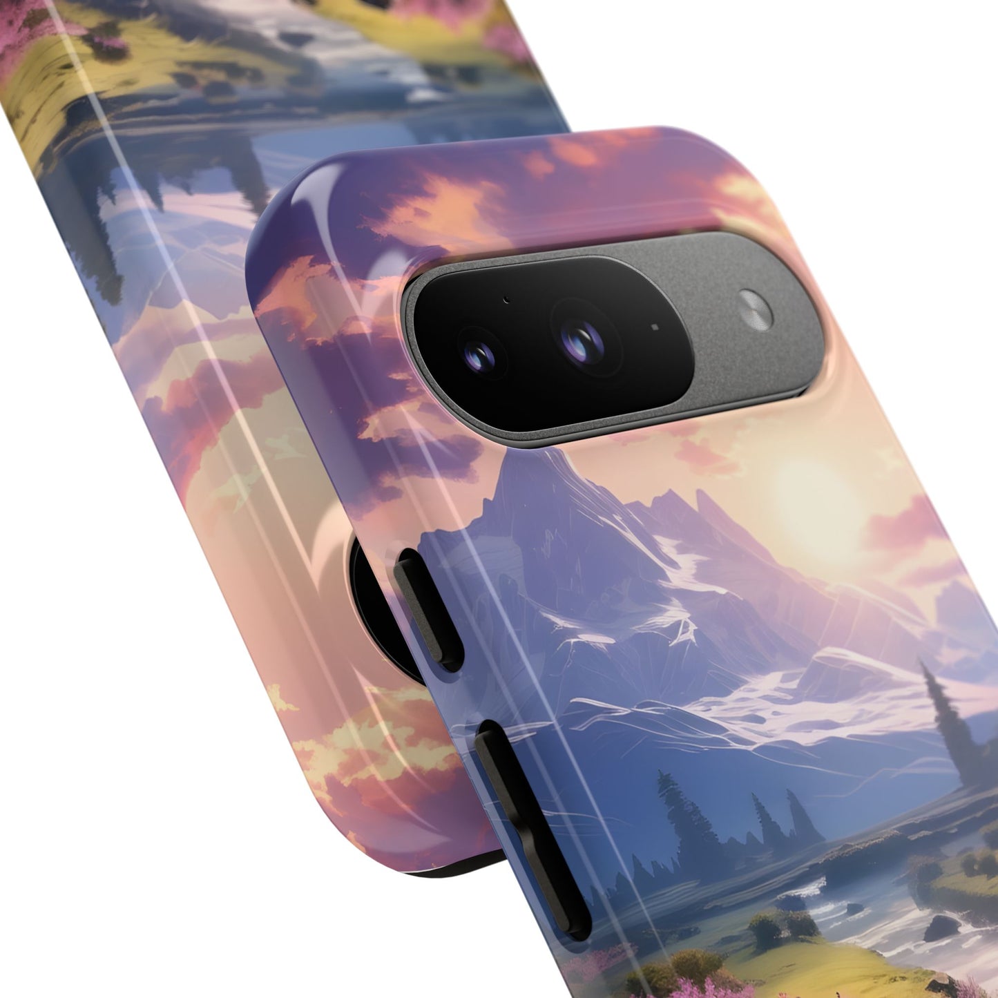 Alpine Dawn – Tough Glossy Google Pixel Case