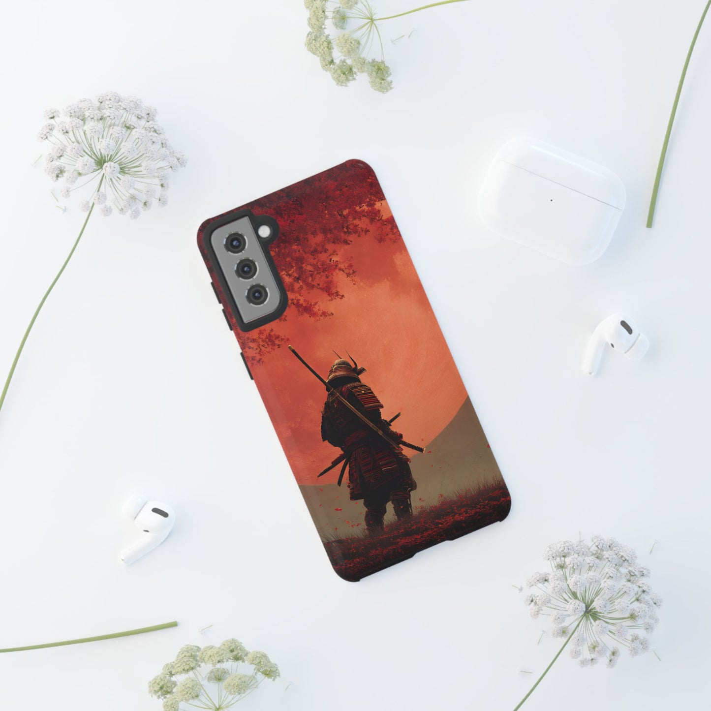Blood Moon Warrior – Tough Glossy Samsung Galaxy Case