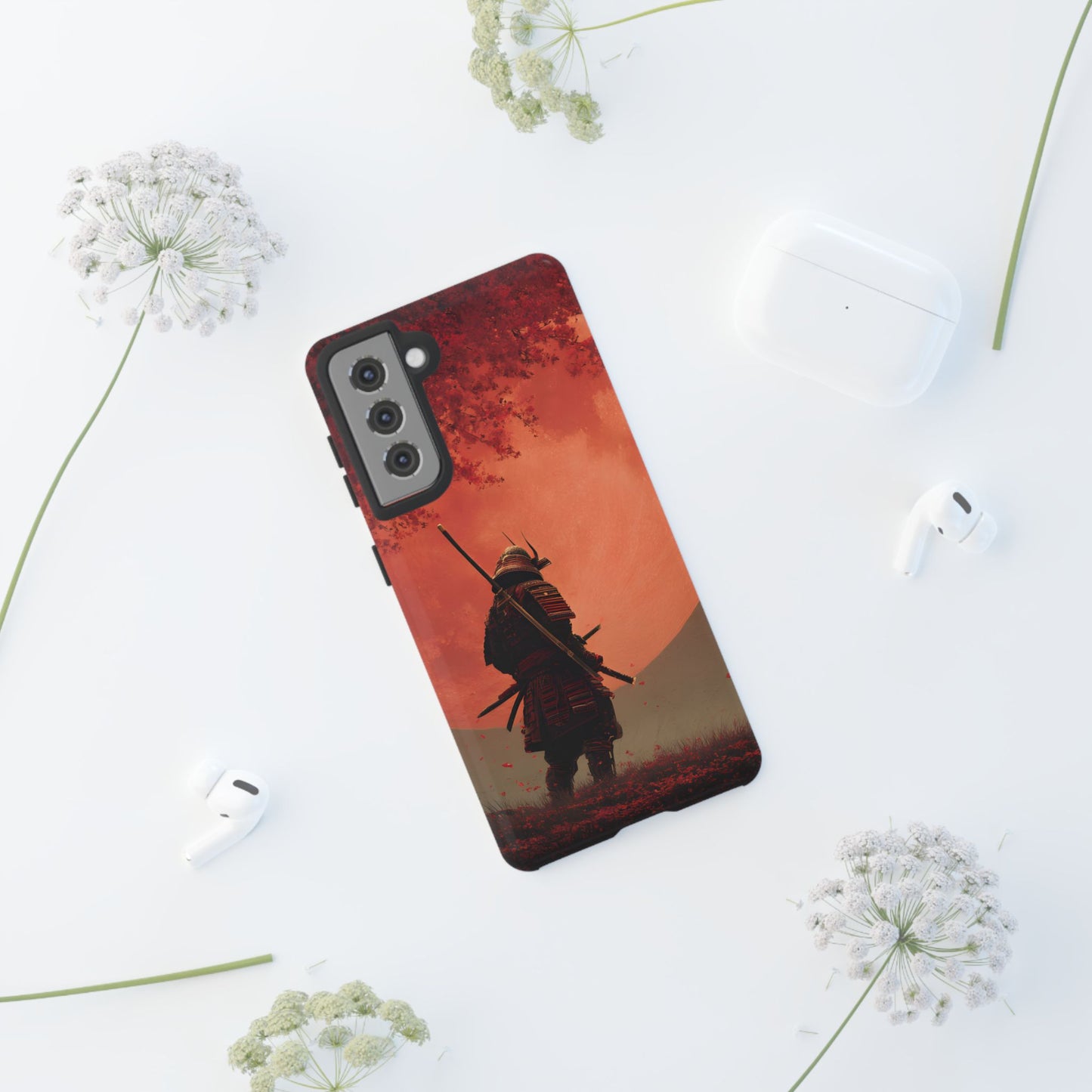 Blood Moon Warrior – Tough Glossy Samsung Galaxy Case