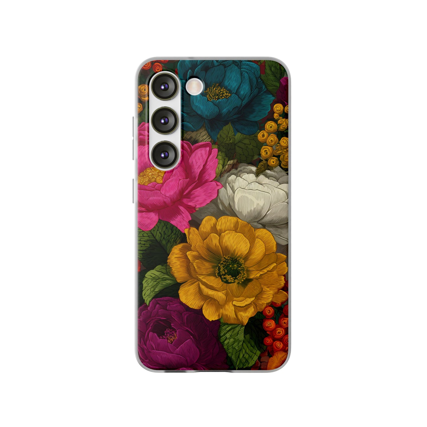 Midnight Bloom – Flexi Samsung Case