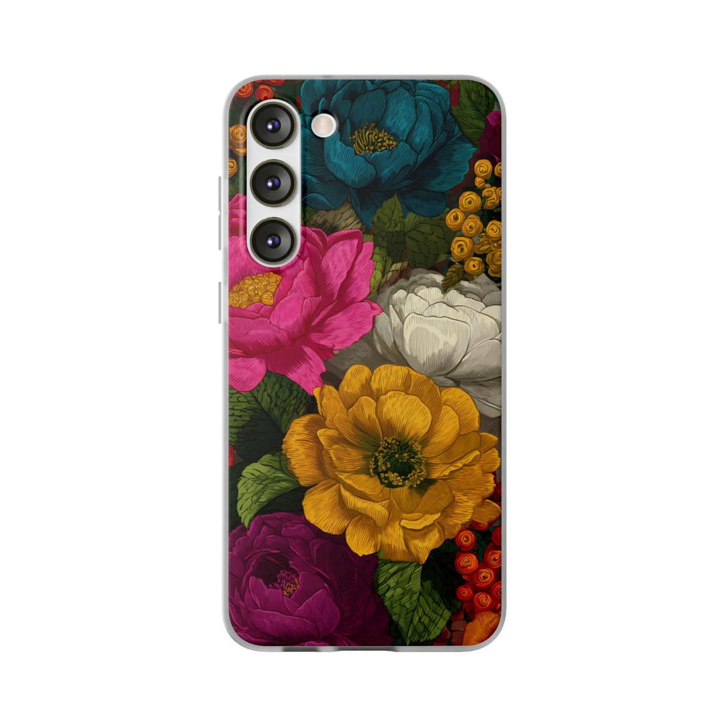 Midnight Bloom – Flexi Samsung Case
