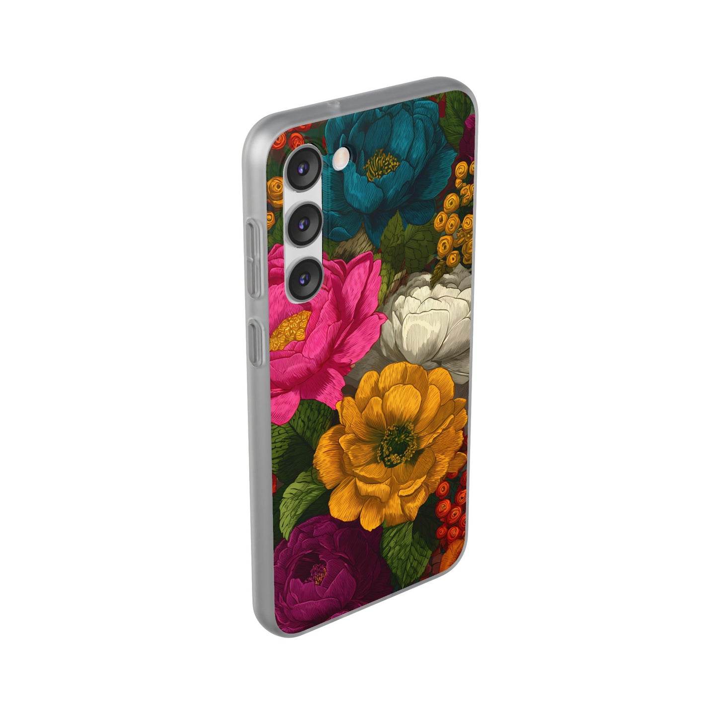Midnight Bloom – Flexi Samsung Case