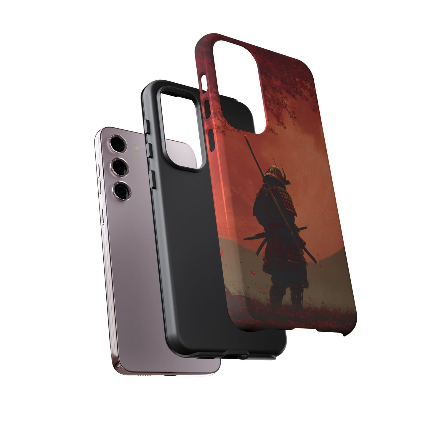Blood Moon Warrior – Tough Glossy Samsung Galaxy Case