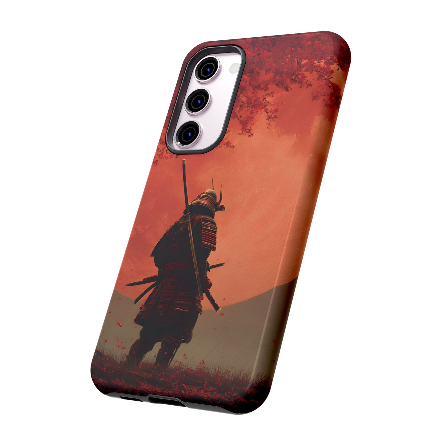 Blood Moon Warrior – Tough Glossy Samsung Galaxy Case