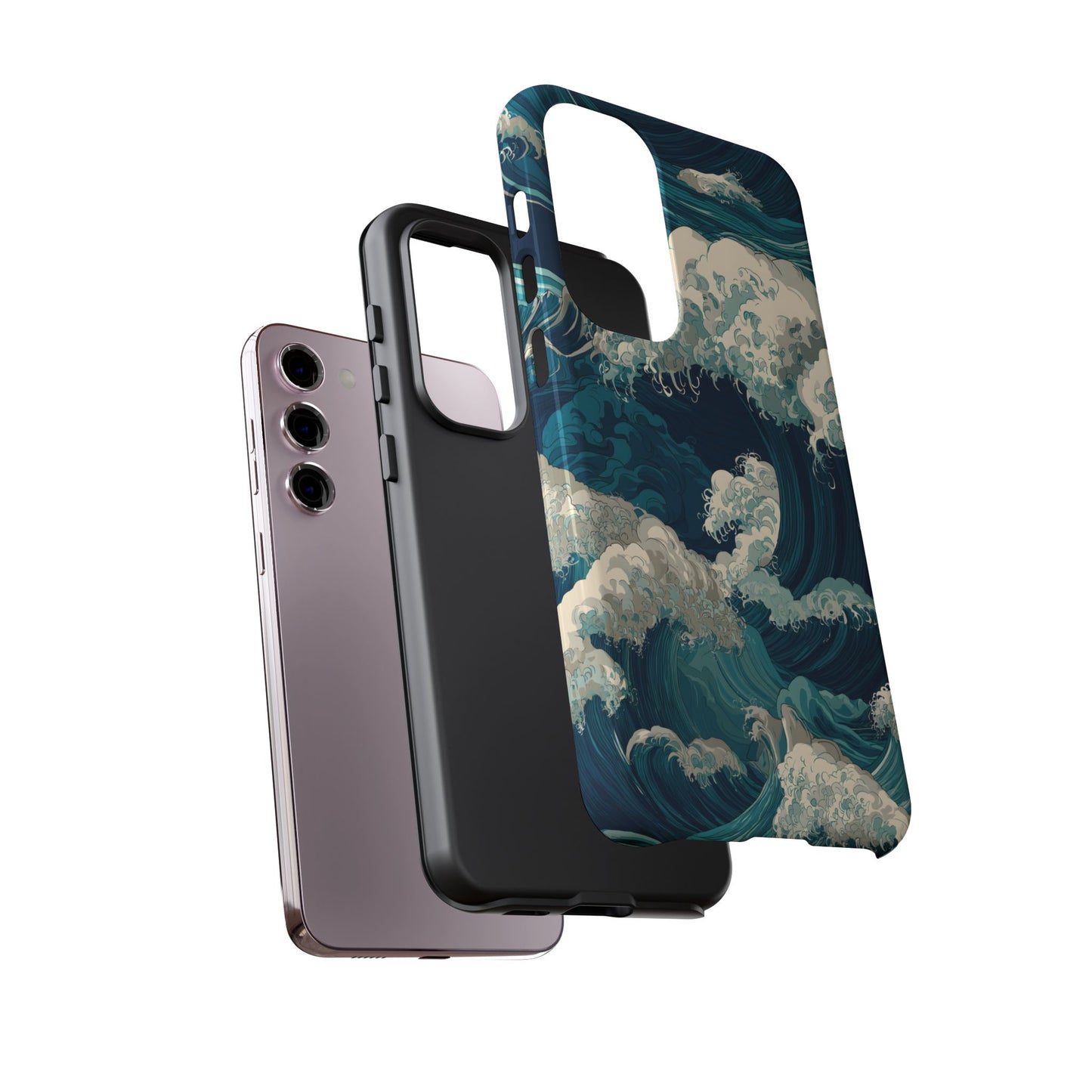 Eternal Waves – Tough Glossy Samsung Galaxy Case