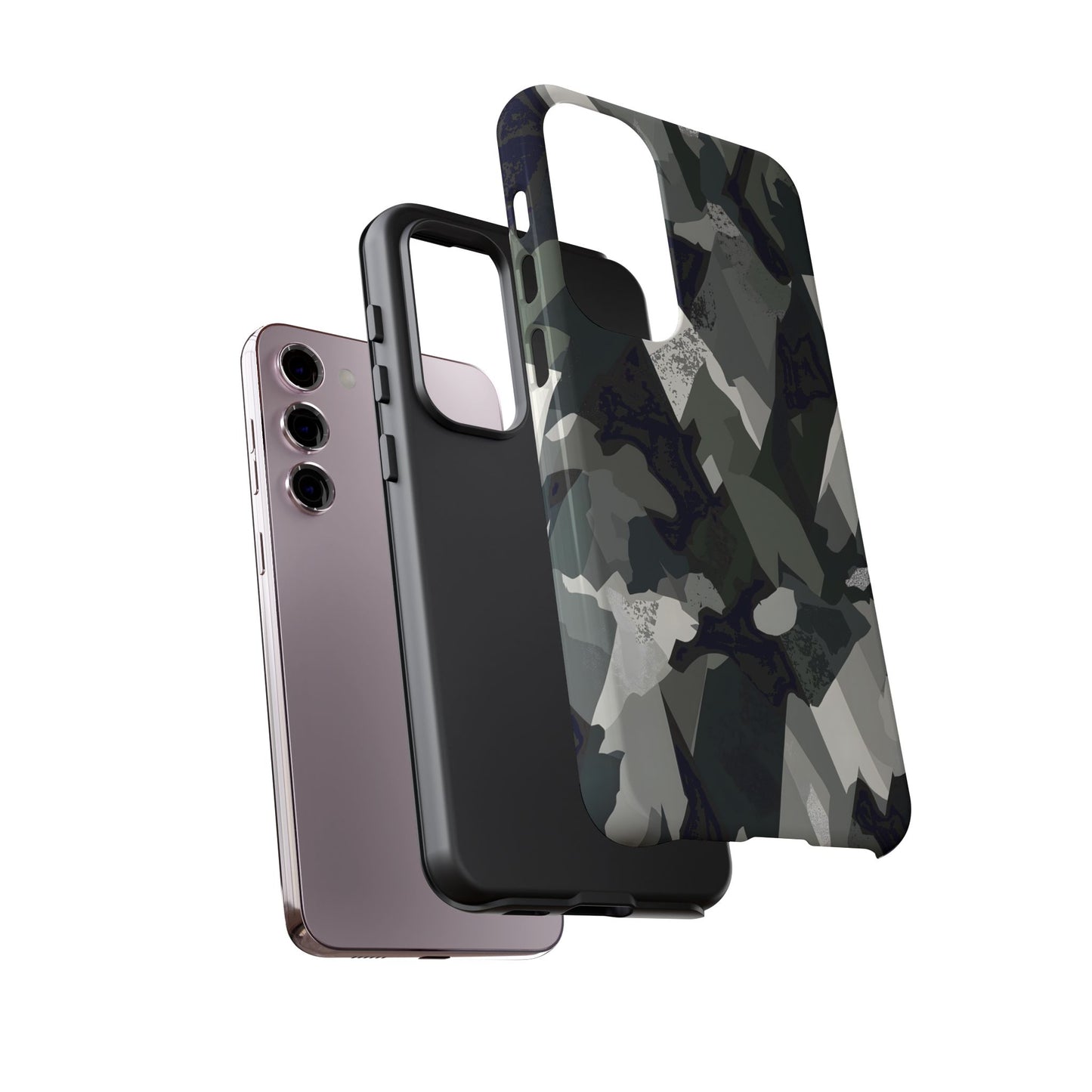Urban Camo โ Tough Glossy Samsung Galaxy Case