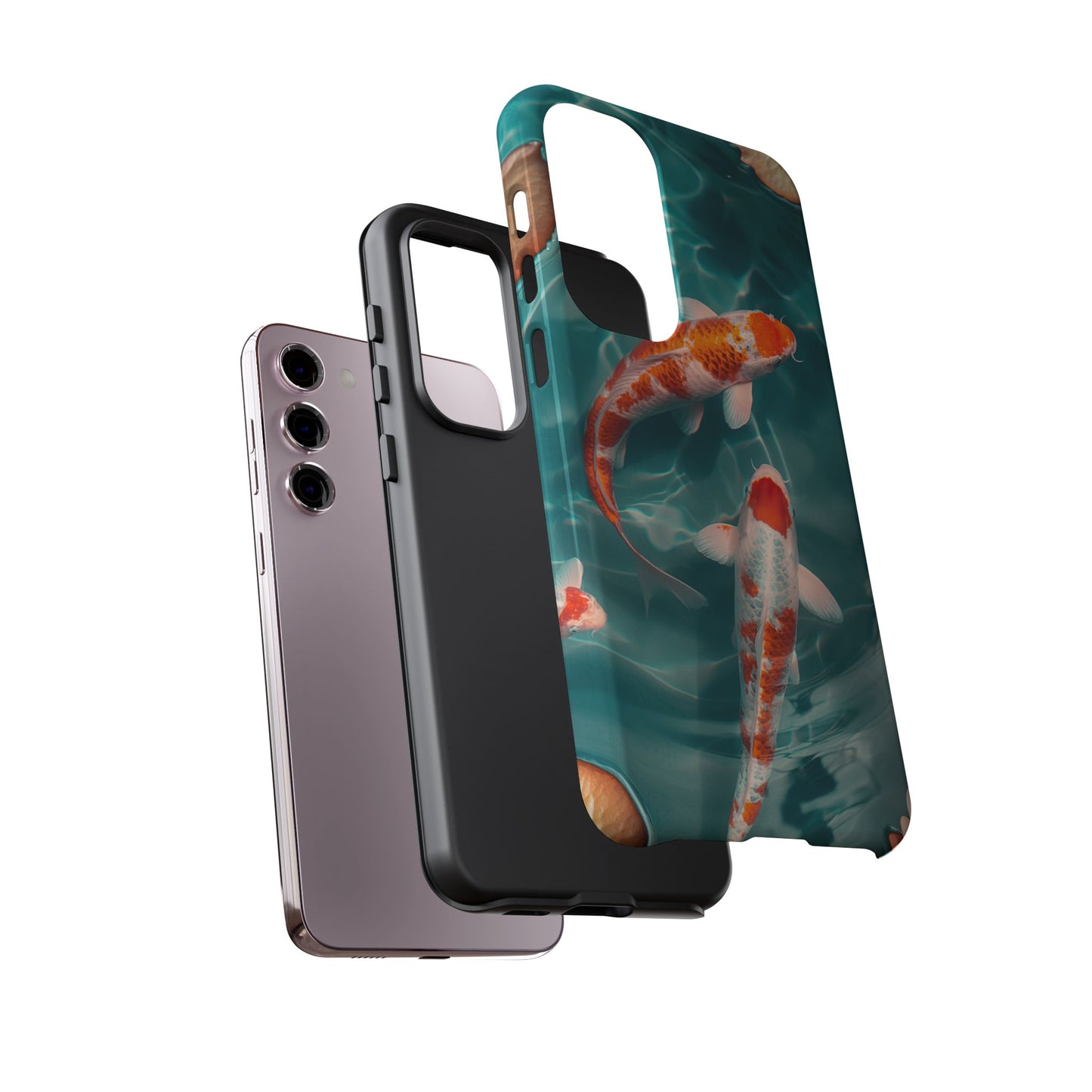Tranquil Koi Pond – Tough Glossy Samsung Galaxy Case