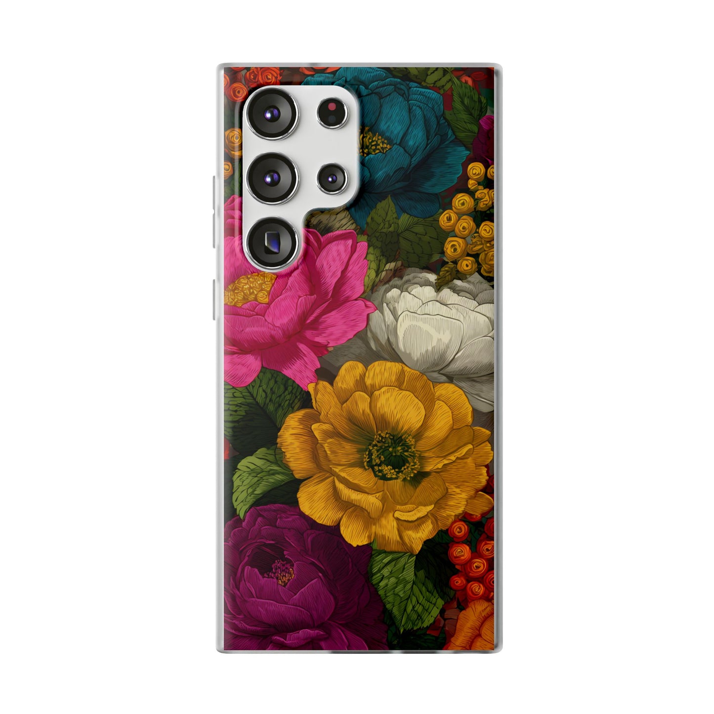 Midnight Bloom – Flexi Samsung Case