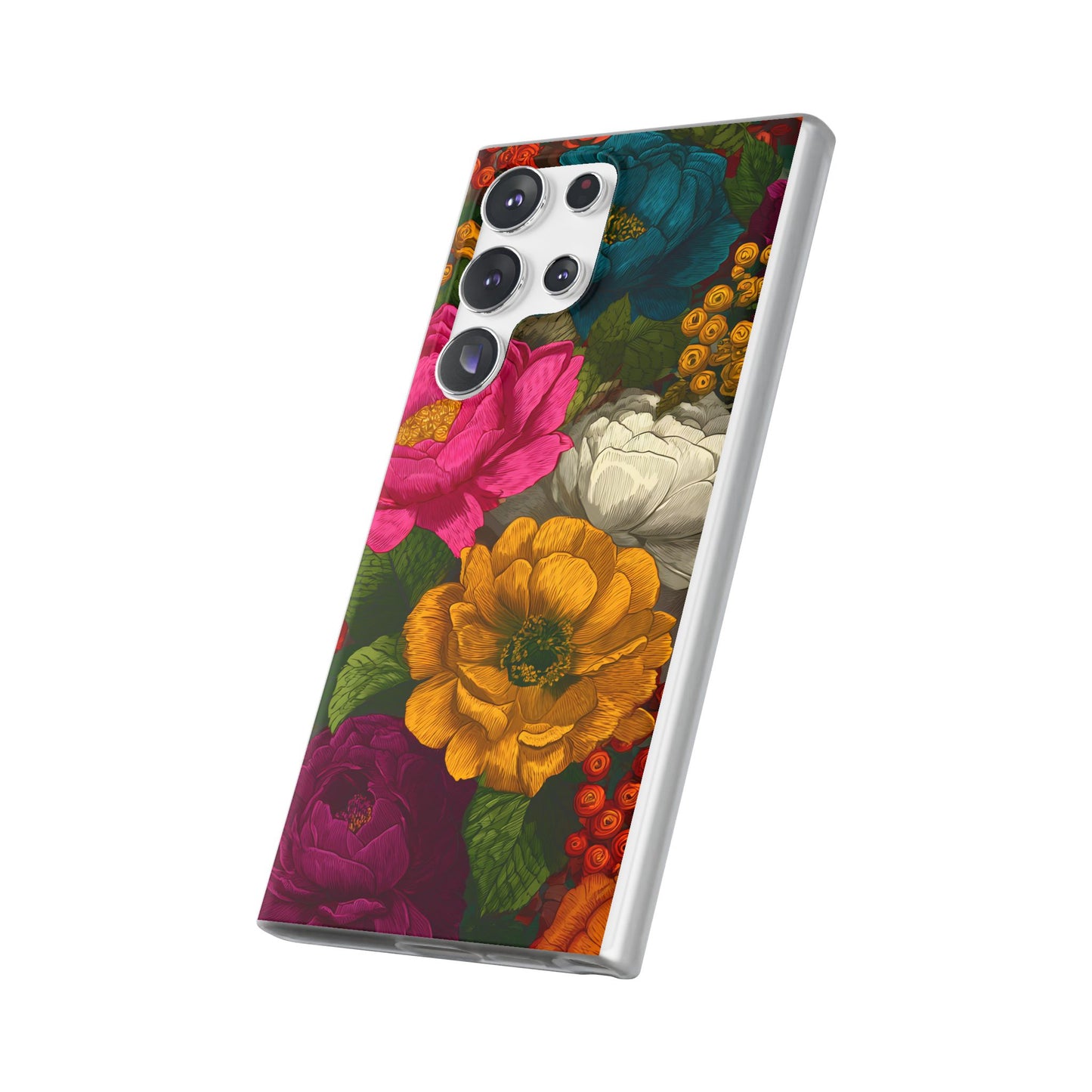Midnight Bloom – Flexi Samsung Case