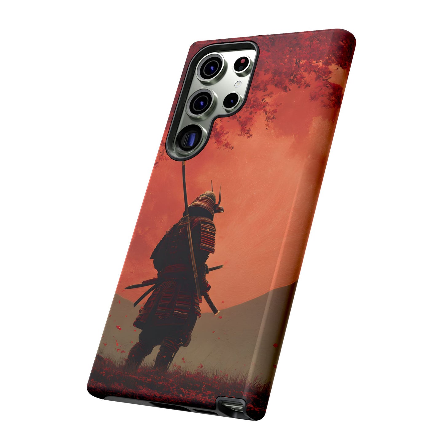 Blood Moon Warrior – Tough Glossy Samsung Galaxy Case