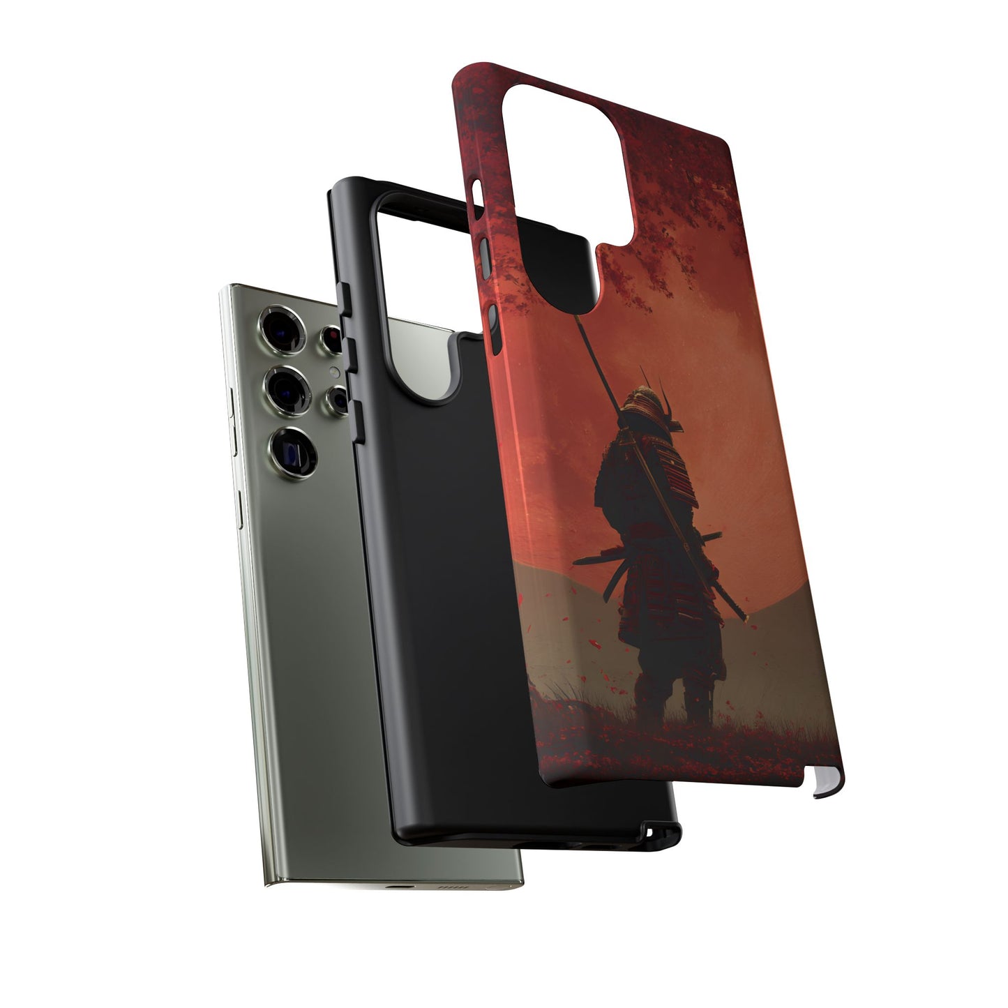 Blood Moon Warrior – Tough Glossy Samsung Galaxy Case