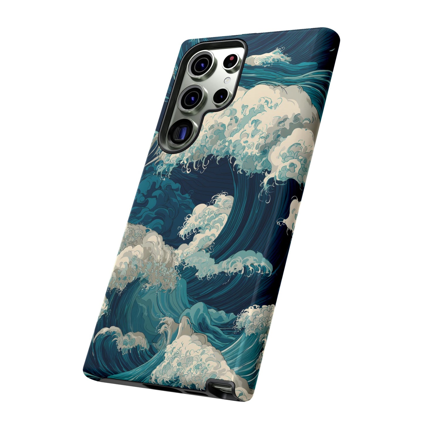 Eternal Waves – Tough Glossy Samsung Galaxy Case