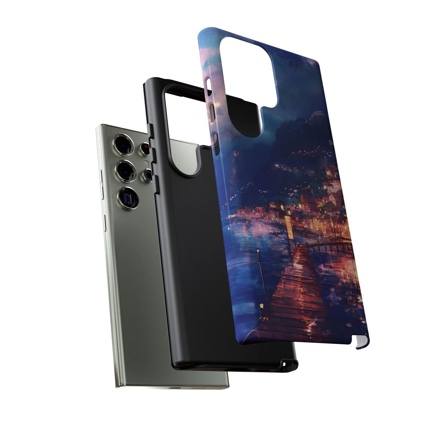 Twilight Harbor – Tough Glossy Samsung Galaxy Case