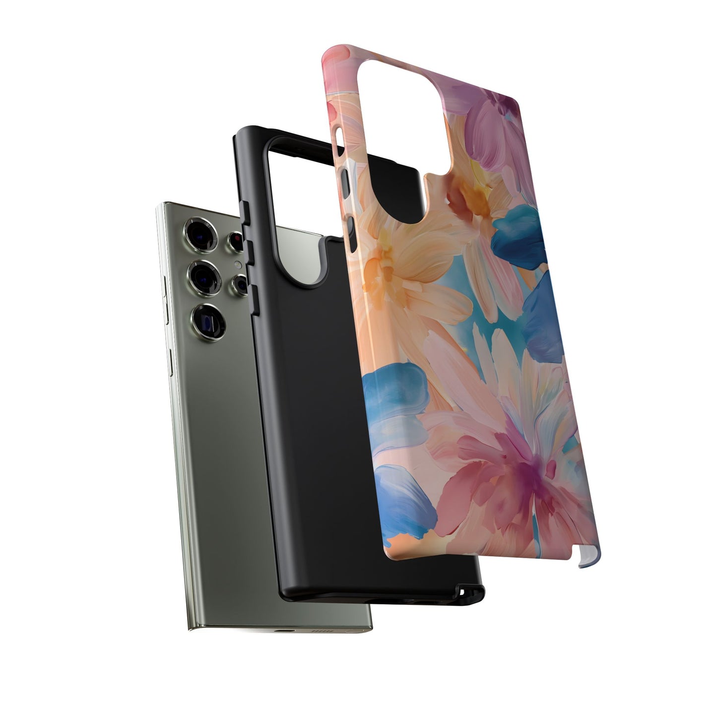Radiant Bloom โ Tough Glossy Samsung Galaxy Case