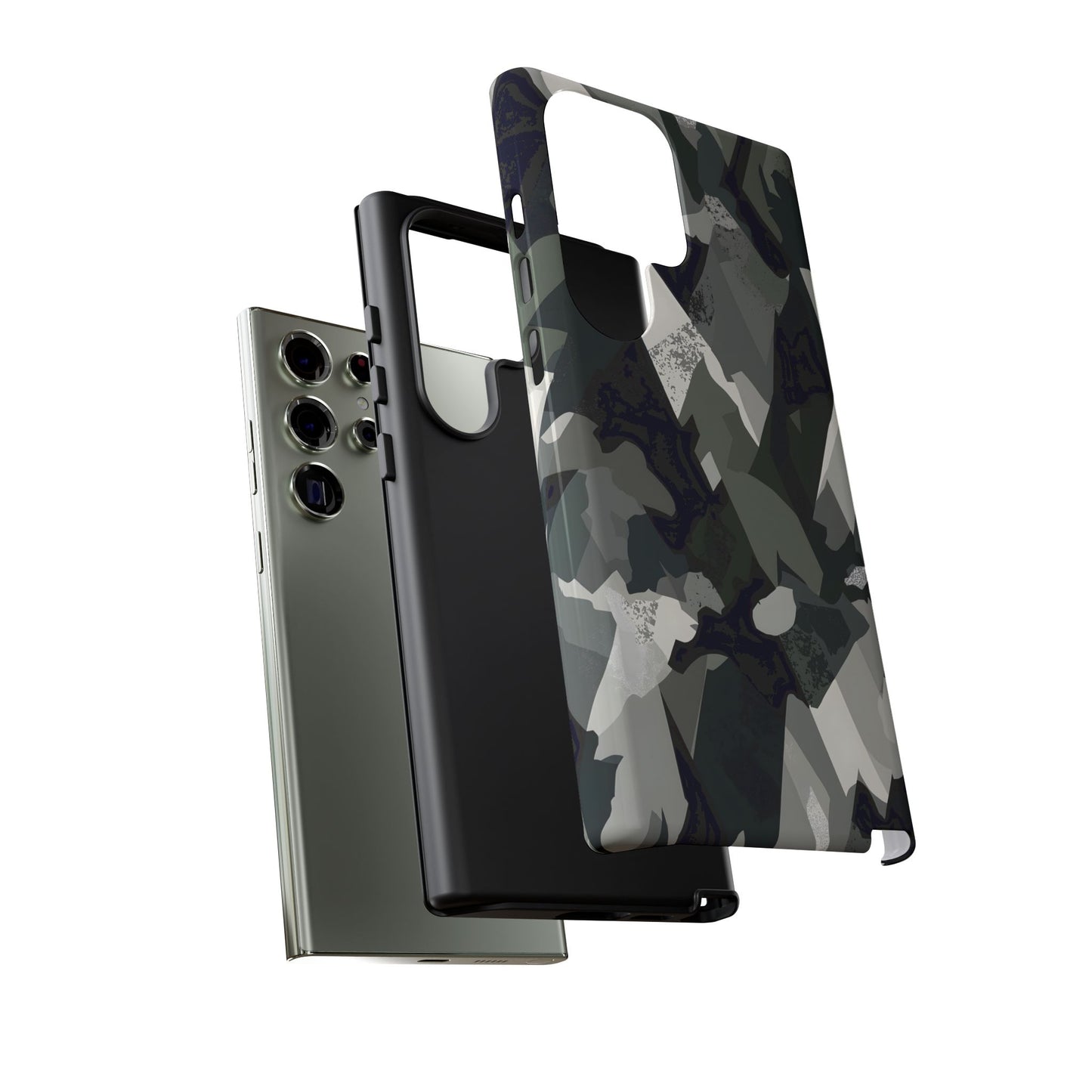 Urban Camo โ Tough Glossy Samsung Galaxy Case
